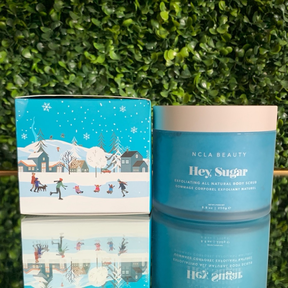 NCLA Beauty Hey Sugar SNOW DAY Vanilla Marshmallow Body Scrub | NEW | Hey, Sugar